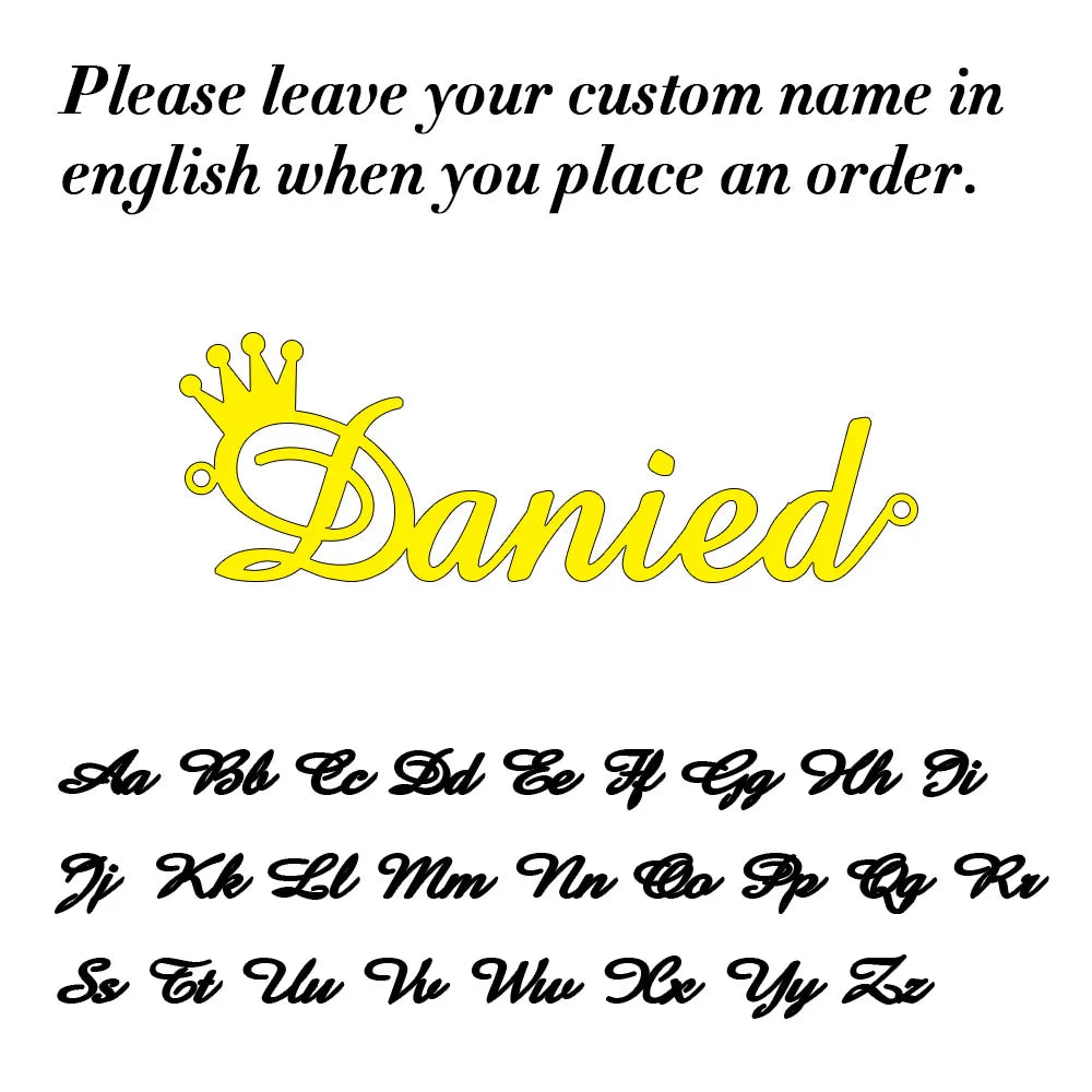 Customized Stainless Steel Women Necklace