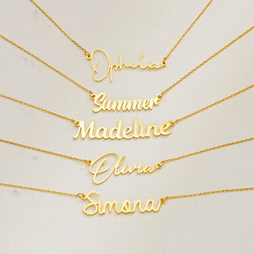 Customized Stainless Steel Women Necklace